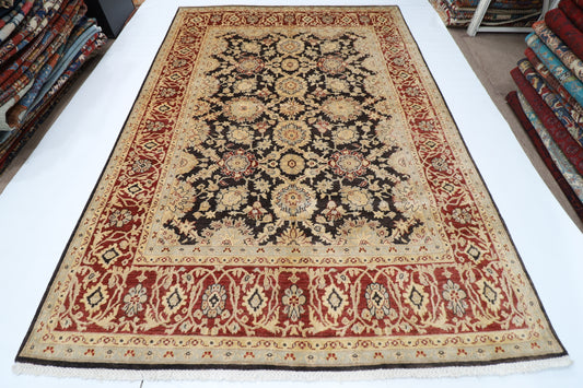 204 x 292 cm | Oriental Afghan Tribal Hand Knotted Carpet