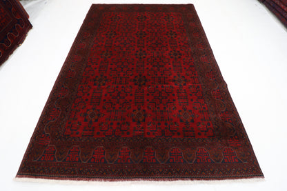 203 x 294 cm | Khal Mohammadi Area Rug Afghan Hand Knotted Veg Dye Wool carpet