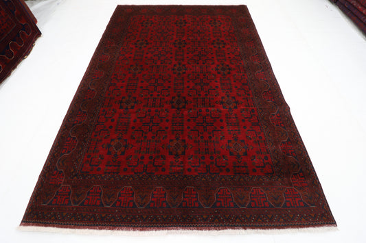 203 x 294 cm | Khal Mohammadi Area Rug Afghan Hand Knotted Veg Dye Wool carpet