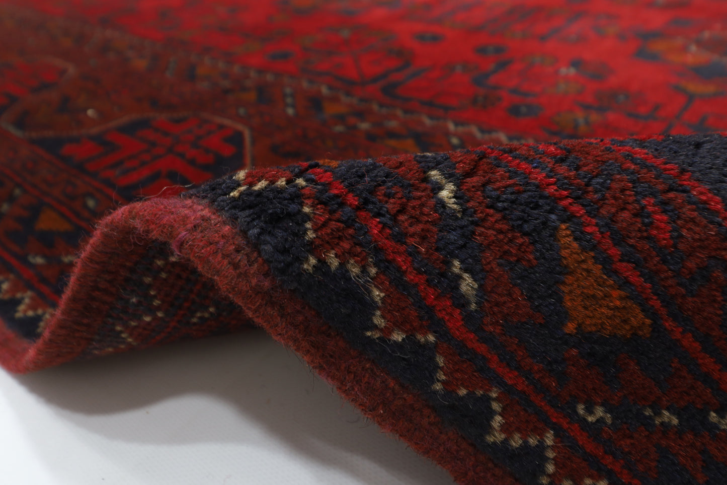 203 x 294 cm | Khal Mohammadi Area Rug Afghan Hand Knotted Veg Dye Wool carpet