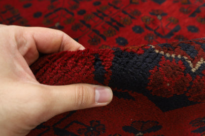 203 x 294 cm | Khal Mohammadi Area Rug Afghan Hand Knotted Veg Dye Wool carpet