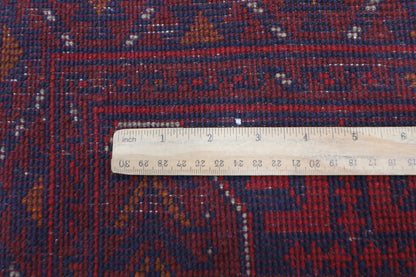 203 x 294 cm | Khal Mohammadi Area Rug Afghan Hand Knotted Veg Dye Wool carpet