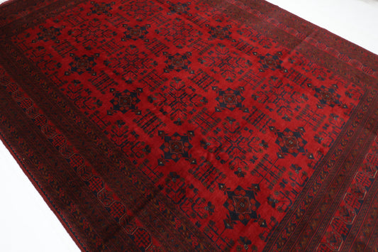 257 x 361 cm | Khal Mohammadi Area Rug Afghan Hand Knotted Veg Dye Wool carpet