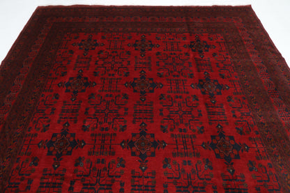 257 x 361 cm | Khal Mohammadi Area Rug Afghan Hand Knotted Veg Dye Wool carpet