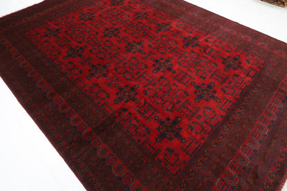 253 x 347 cm | Khal Mohammadi Area Rug Afghan Hand Knotted Veg Dye Wool carpet