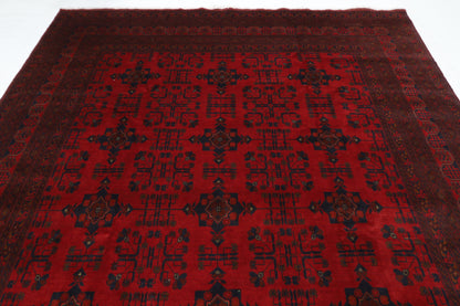 253 x 347 cm | Khal Mohammadi Area Rug Afghan Hand Knotted Veg Dye Wool carpet