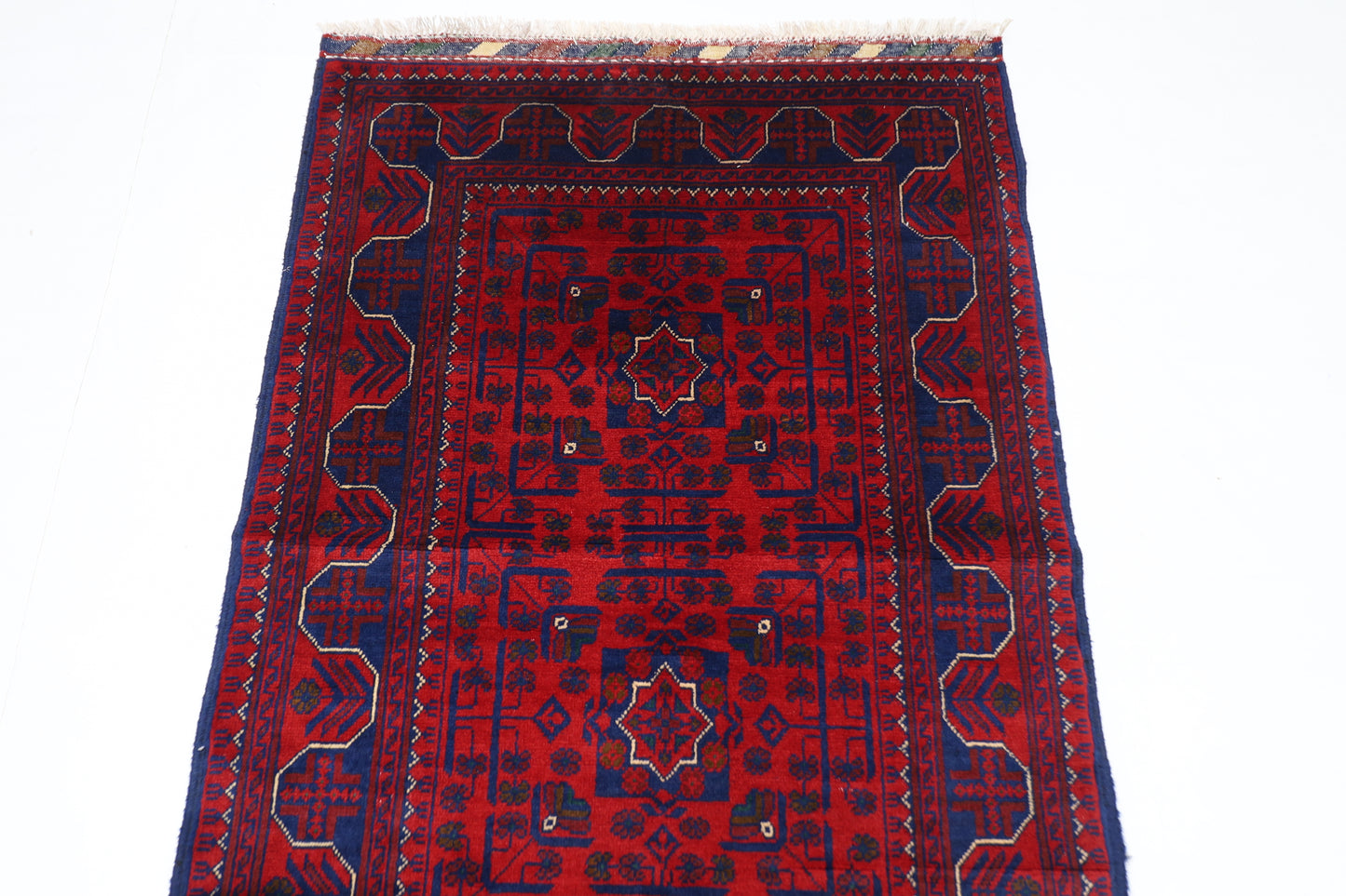 84 x 204 cm | Khamiyab Runner Rug Afghan Hand Knotted Veg Dye Wool carpet