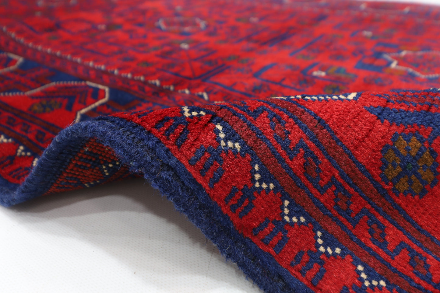 84 x 204 cm | Khamiyab Runner Rug Afghan Hand Knotted Veg Dye Wool carpet