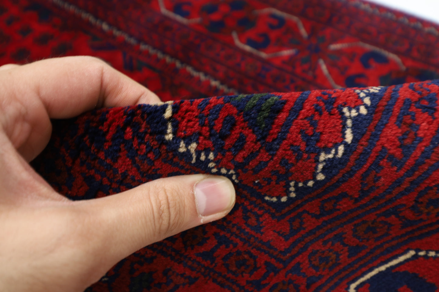 86 x 320 cm | Khamiyab Runner Rug Afghan Hand Knotted Veg Dye Wool carpet