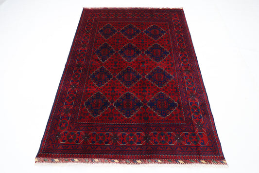 149 x 207 cm | Khamiyab Area Rug Afghan Hand Knotted Veg Dye Wool carpet