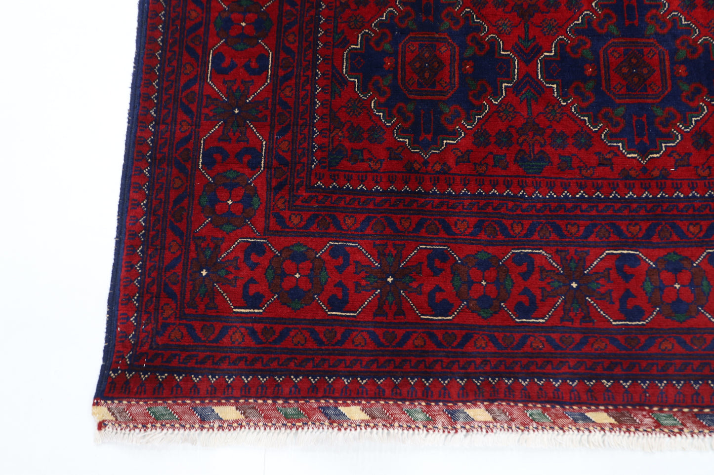 149 x 207 cm | Khamiyab Area Rug Afghan Hand Knotted Veg Dye Wool carpet