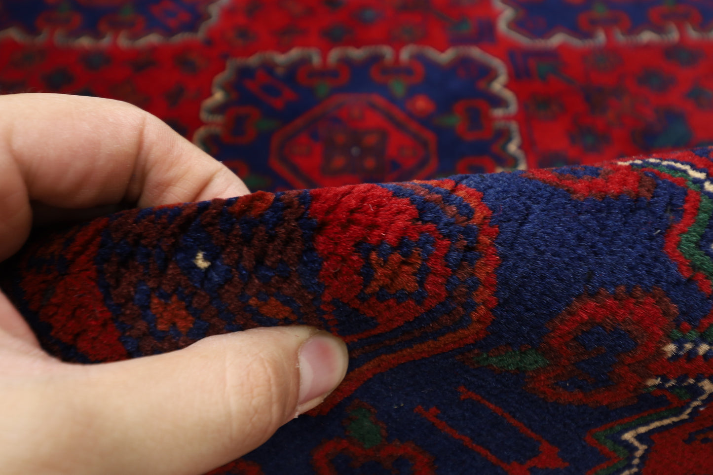 149 x 207 cm | Khamiyab Area Rug Afghan Hand Knotted Veg Dye Wool carpet