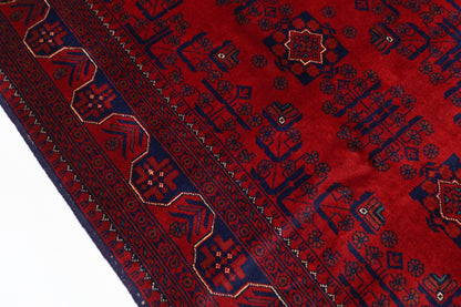 153 x 205 cm | Khamiyab Area Rug Afghan Hand Knotted Veg Dye Wool carpet