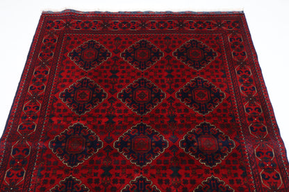 150 x 199 cm | Khamiyab Area Rug Afghan Hand Knotted Veg Dye Wool carpet