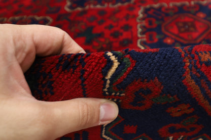 150 x 199 cm | Khamiyab Area Rug Afghan Hand Knotted Veg Dye Wool carpet