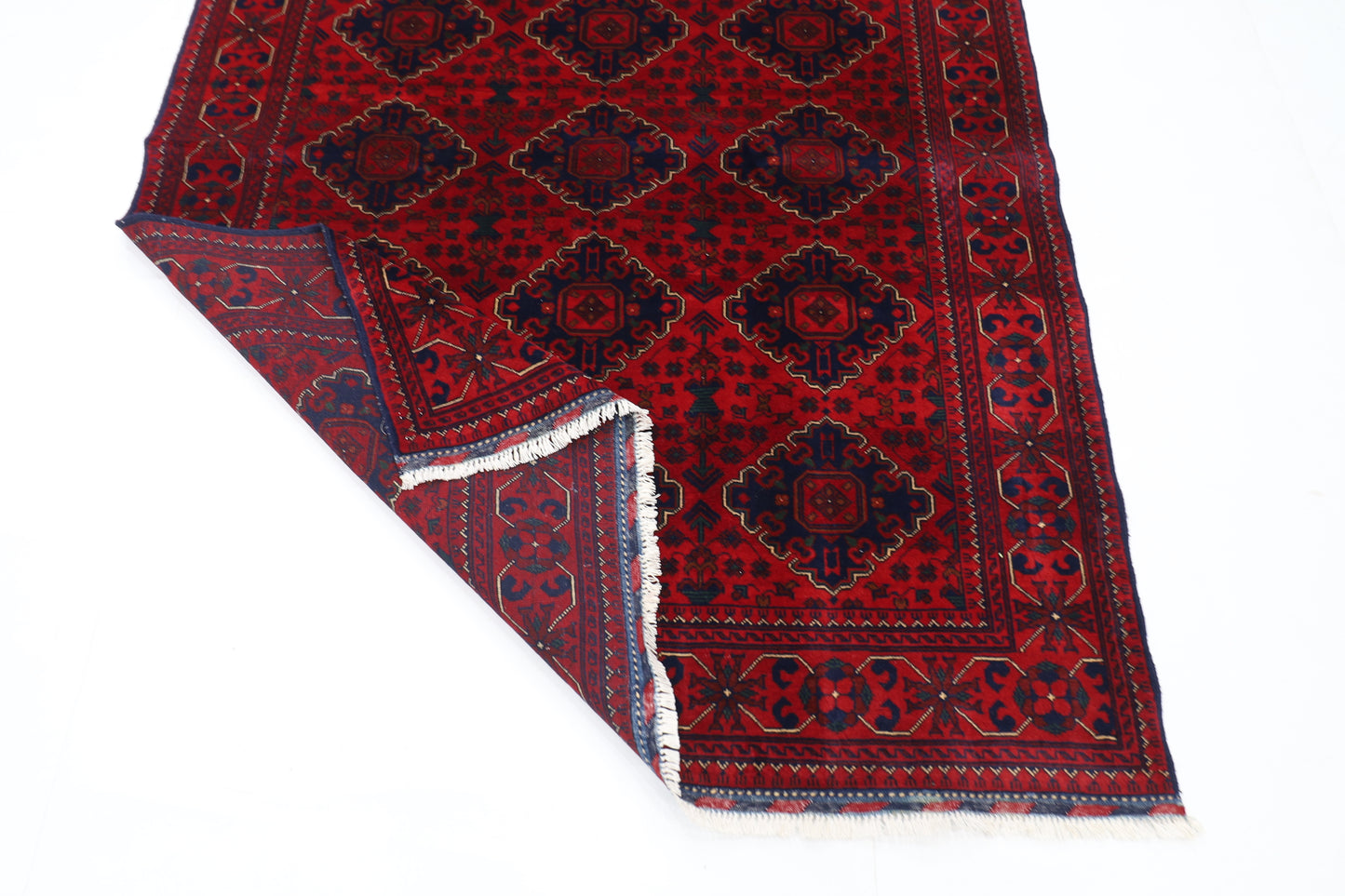150 x 199 cm | Khamiyab Area Rug Afghan Hand Knotted Veg Dye Wool carpet