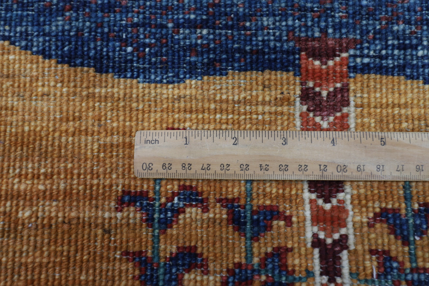 176 x 242 cm | Landscape Afghan Tribal Hand Knotted Veg Dye Wool Carpet