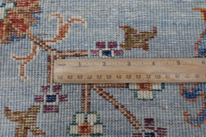 200 x 290 cm | Sultani Afghan Tribal Hand Knotted Natural Veg Dye Wool Carpet