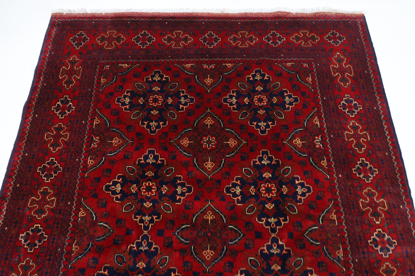 149 x 210 cm | Khamiyab Area Rug Afghan Hand Knotted Veg Dye Wool carpet