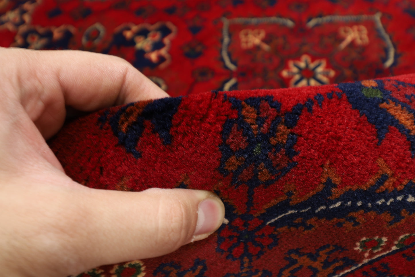 149 x 210 cm | Khamiyab Area Rug Afghan Hand Knotted Veg Dye Wool carpet