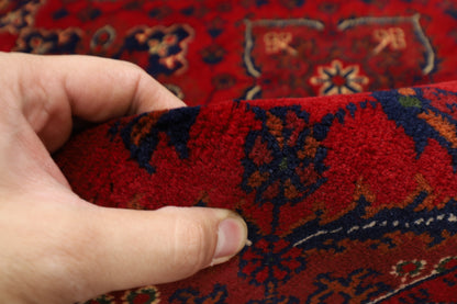149 x 210 cm | Khamiyab Area Rug Afghan Hand Knotted Veg Dye Wool carpet