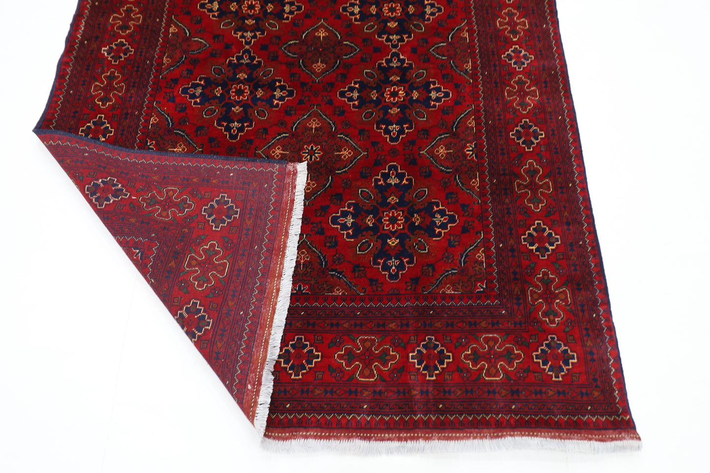 149 x 210 cm | Khamiyab Area Rug Afghan Hand Knotted Veg Dye Wool carpet