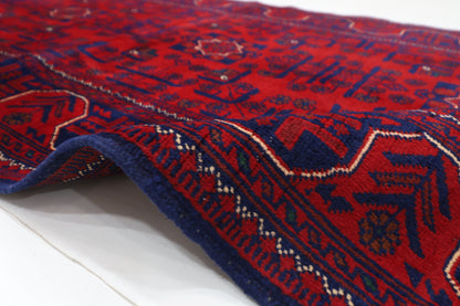 86 x 306 cm | Khamiyab Runner Rug Afghan Hand Knotted Veg Dye Wool carpet