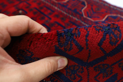 86 x 306 cm | Khamiyab Runner Rug Afghan Hand Knotted Veg Dye Wool carpet