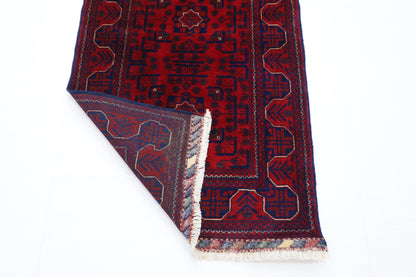 86 x 306 cm | Khamiyab Runner Rug Afghan Hand Knotted Veg Dye Wool carpet