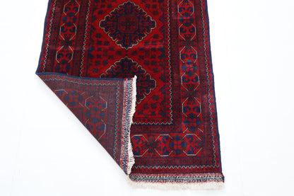 88 x 304 cm | Khamiyab Runner Rug Afghan Hand Knotted Veg Dye Wool carpet
