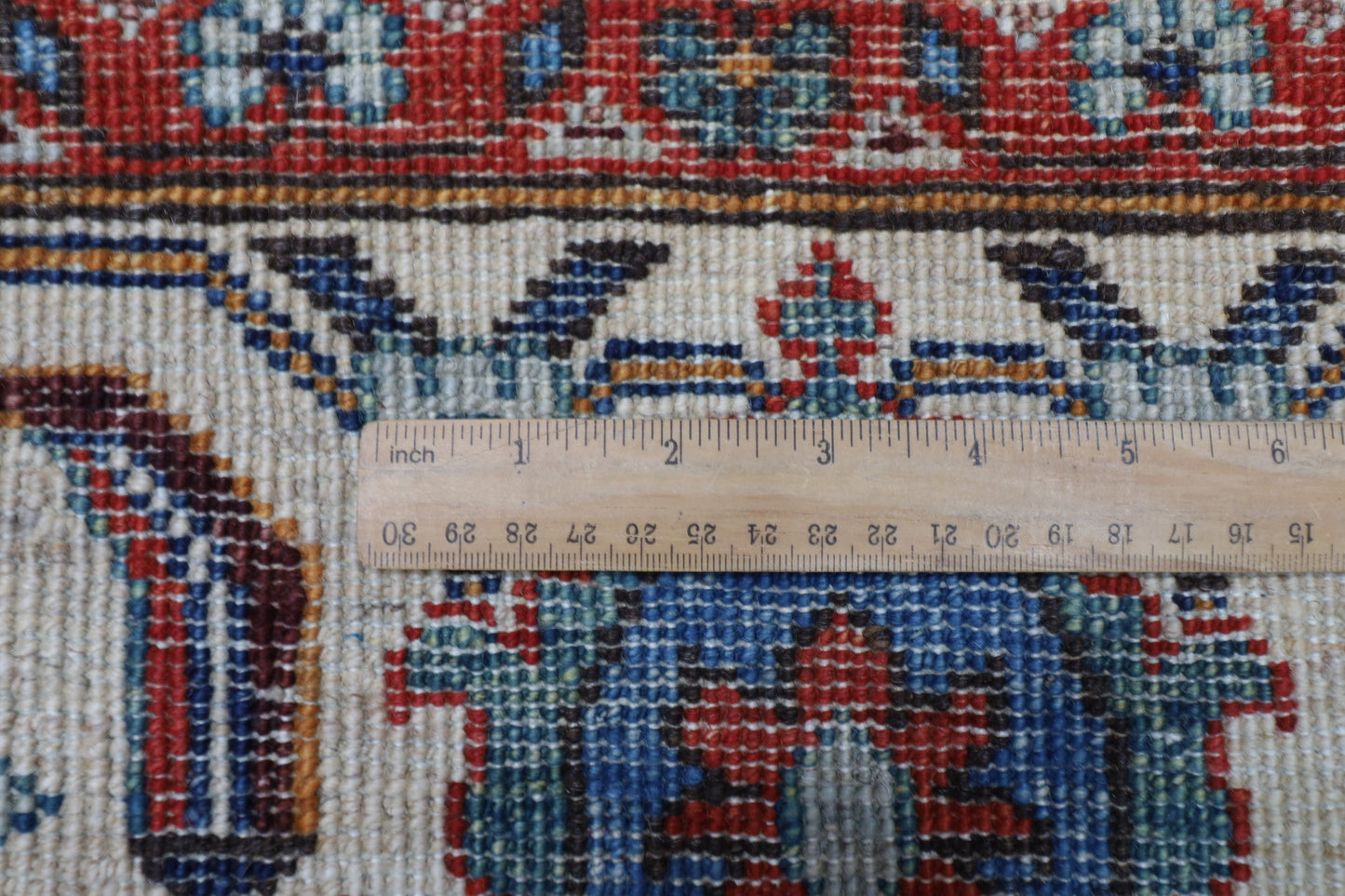 188 x 273 cm |  Bidjar Green Afghan Tribal Hand Knotted Veg Dye Wool carpet