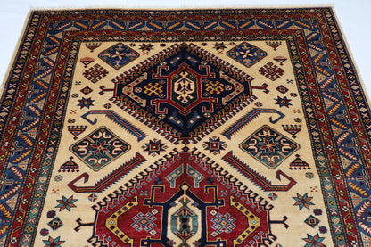 178 x 250 cm | Shirvan Afghan Tribal Hand Knotted Veg Dye Wool Carpet
