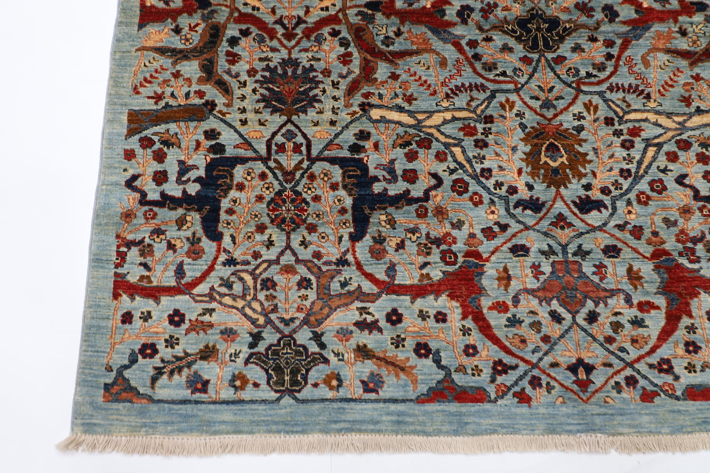 155 x 233 cm | Bidjar Afghan Tribal Hand Knotted Veg Dye Wool Carpet