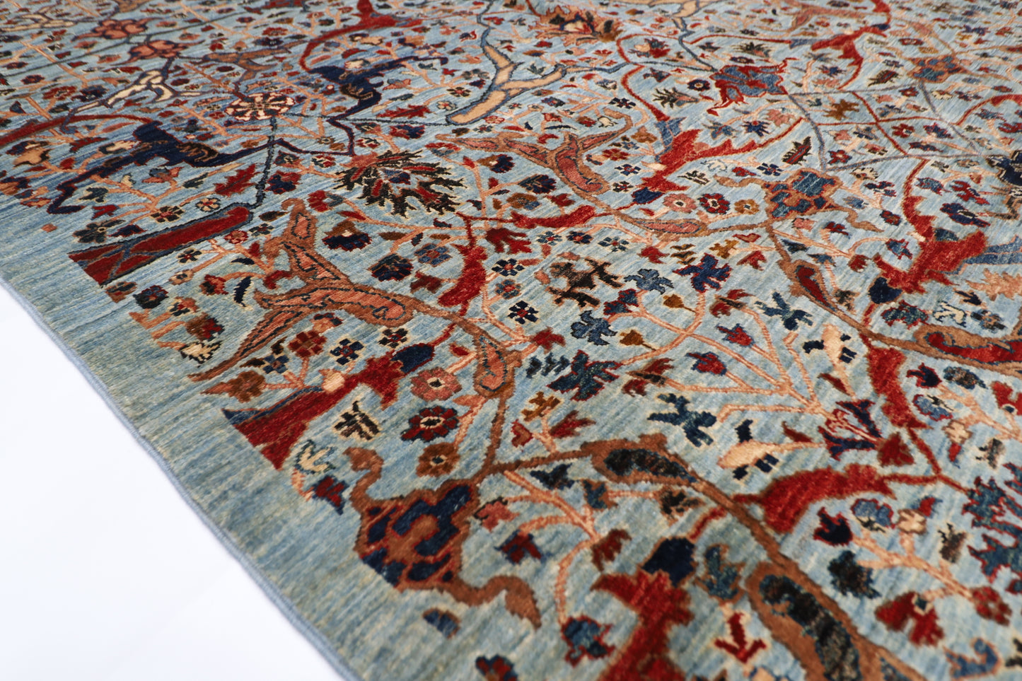 155 x 233 cm | Bidjar Afghan Tribal Hand Knotted Veg Dye Wool Carpet
