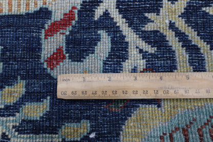 100 x 155 cm | Birds Afghan Tribal Hand Knotted Natural Veg Dye Wool Carpet