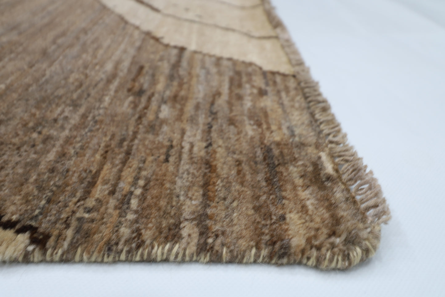 165 x 233 cm | Art Afghan Tribal Hand Knotted Veg Dye Wool Carpet