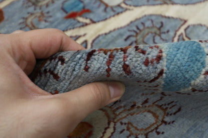174 x 235 cm | Gabbeh Afghan Tribal Hand Knotted Natural Veg Dye Wool Carpet