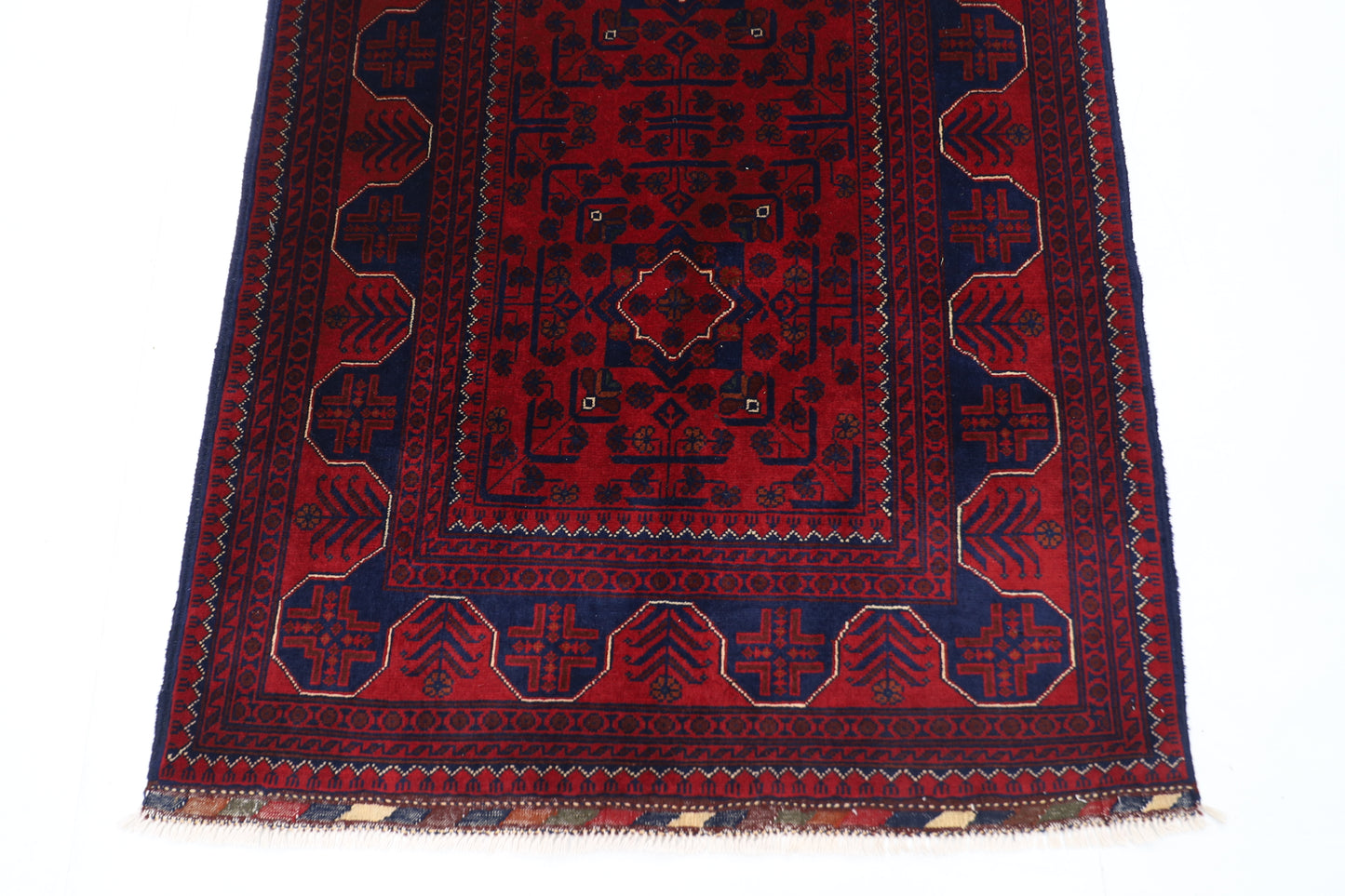 101 x 153 cm | Khamiyab Area Rug Afghan Hand Knotted Veg Dye Wool carpet