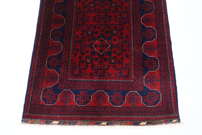 101 x 153 cm | Khamiyab Area Rug Afghan Hand Knotted Veg Dye Wool carpet
