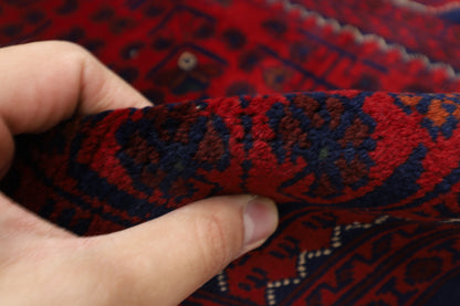 101 x 153 cm | Khamiyab Area Rug Afghan Hand Knotted Veg Dye Wool carpet