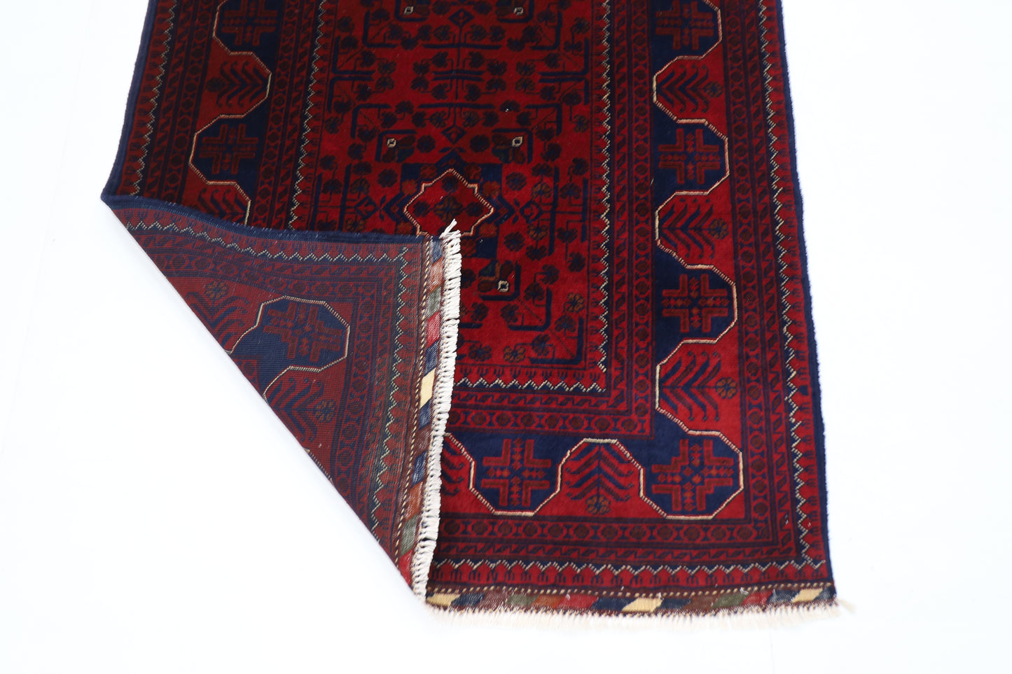 101 x 153 cm | Khamiyab Area Rug Afghan Hand Knotted Veg Dye Wool carpet