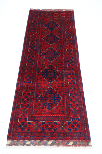80 x 215 cm | Khamiyab Runner Rug Afghan Hand Knotted Veg Dye Wool carpet