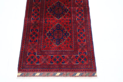 80 x 215 cm | Khamiyab Runner Rug Afghan Hand Knotted Veg Dye Wool carpet