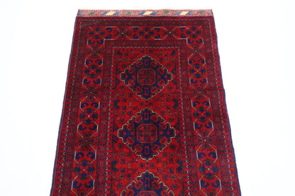 80 x 215 cm | Khamiyab Runner Rug Afghan Hand Knotted Veg Dye Wool carpet