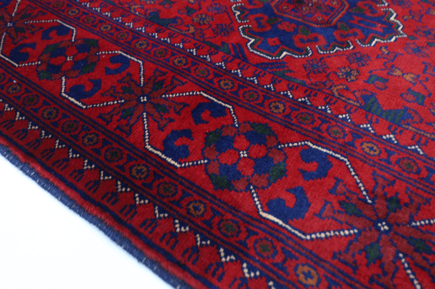 80 x 215 cm | Khamiyab Runner Rug Afghan Hand Knotted Veg Dye Wool carpet