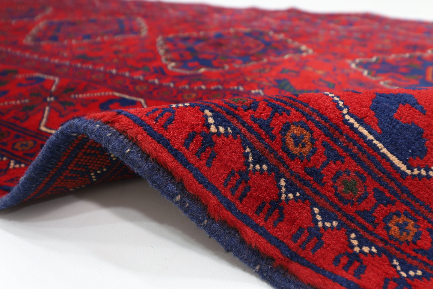 80 x 215 cm | Khamiyab Runner Rug Afghan Hand Knotted Veg Dye Wool carpet