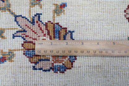201 x 283 cm | Bakhtiari Afghan Tribal Hand Knotted Natural Veg Dye Wool Carpet