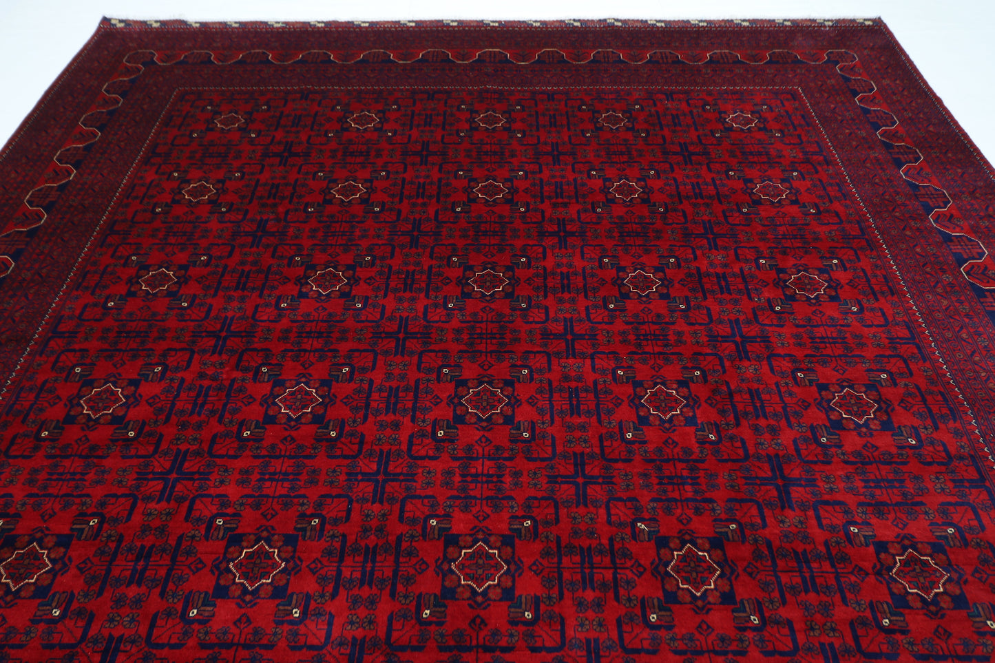 309 x 415 cm | Khamiyab Area Rug Afghan Hand Knotted Veg Dye Wool carpet