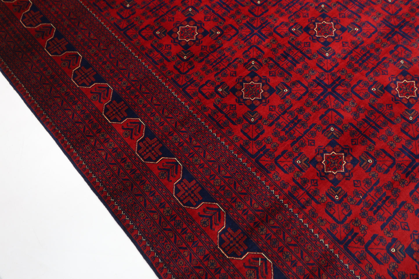 309 x 415 cm | Khamiyab Area Rug Afghan Hand Knotted Veg Dye Wool carpet