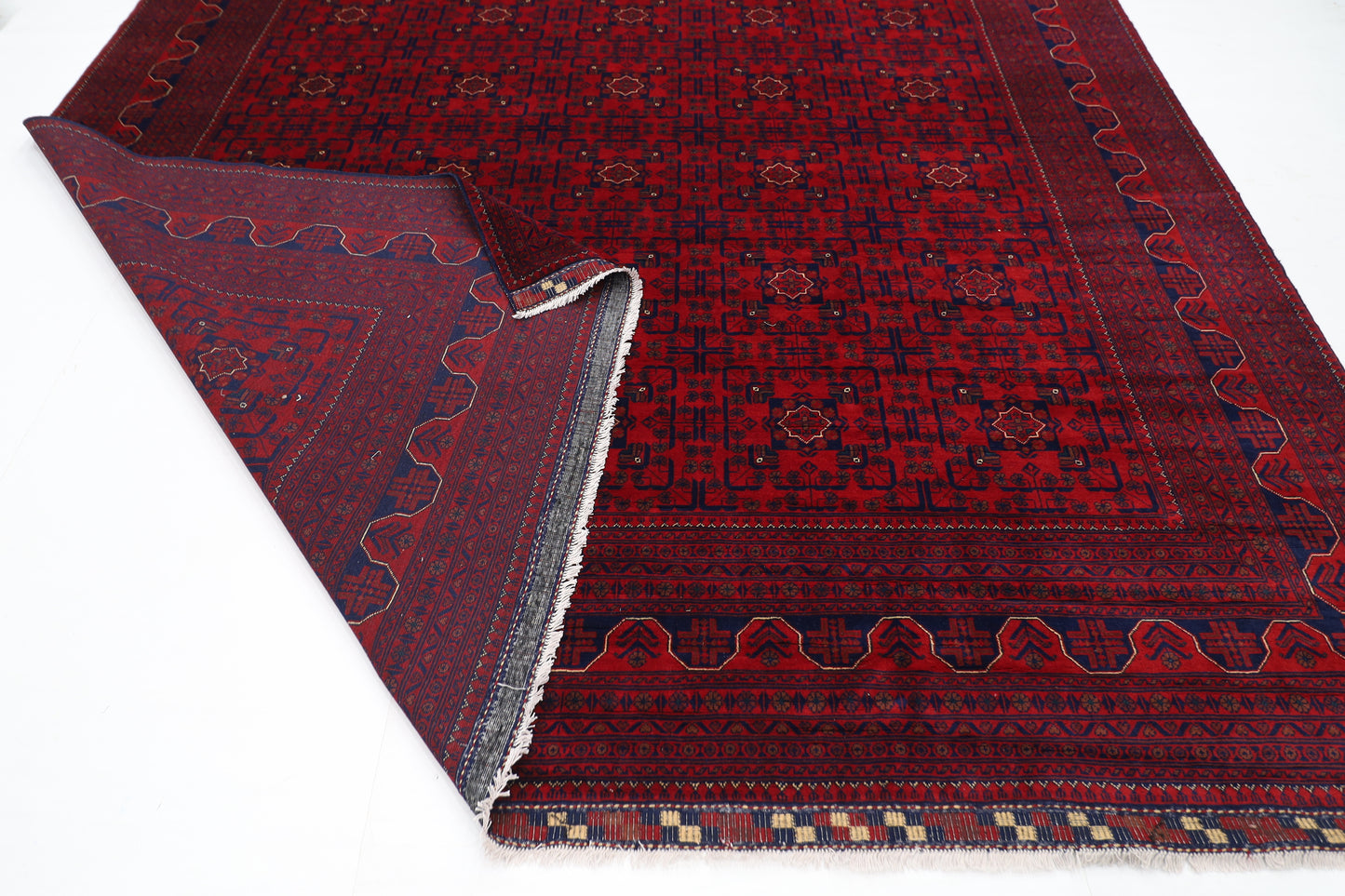 309 x 415 cm | Khamiyab Area Rug Afghan Hand Knotted Veg Dye Wool carpet
